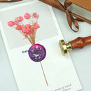 Marine Round Retro Wax Seal Stamp Head Fire Paint for Wedding Invitations D