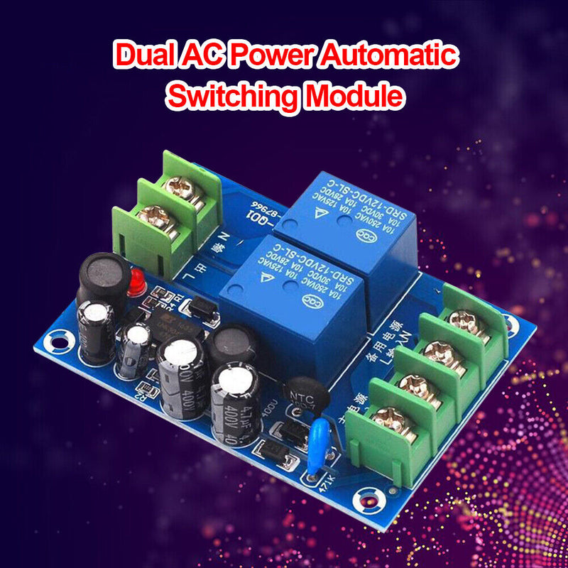 85-240V 110V 220V 230V 10A Dual Power Supply Automatic Switching Control Board