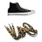 Classic Leopard Print Shoelaces Fashion Flat Laces apply to all of shoesRe U8U7
