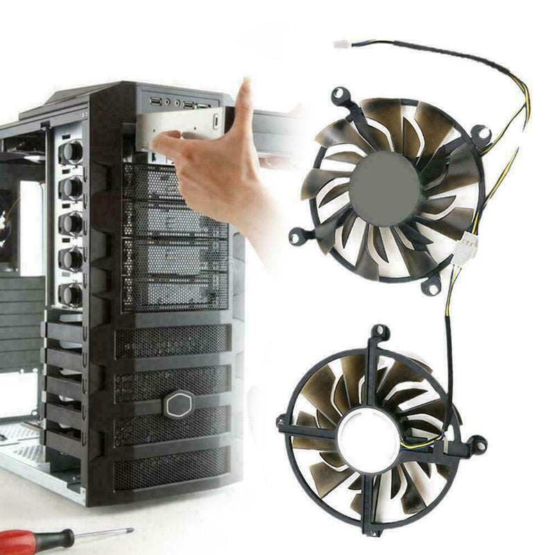 PC Computer Cooling Fans Suitable For ZOTAC P106-100 Y2P0 ZT-M10600A-10B M4R6