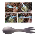Accessories Cutlery Fork Spoon Cookware Ultralight Spork EDC Outdoor tool