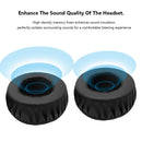 1 Pair Protein Leather Replacement Earpads for Sony MDR-XB700 Ear Cushion