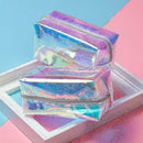 Holographic Women Makeup Bag Travel Cosmetic Bag Pen Pencil Case U6I5 W7X0
