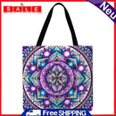 Jumpcar Mandala Printed Shoulder Shopping Bag, Casual Large Handbag (40