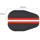 Carbon Fiber Weather Visor Rearview Mirror Rain Eyebrow Rear View Mirror