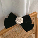 Girls Hair Accessories Bow Hairpins Hair Clips Camellia Flower Headdress
