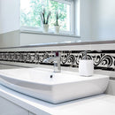 5pcs Waterproof Baseboard Kitchen Self-Adhesive Skirting Line (B)