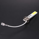 2Pcs H3 COB LED Bright Xenon White 6000K Car Auto Fog Light Lamp Bulb 12V