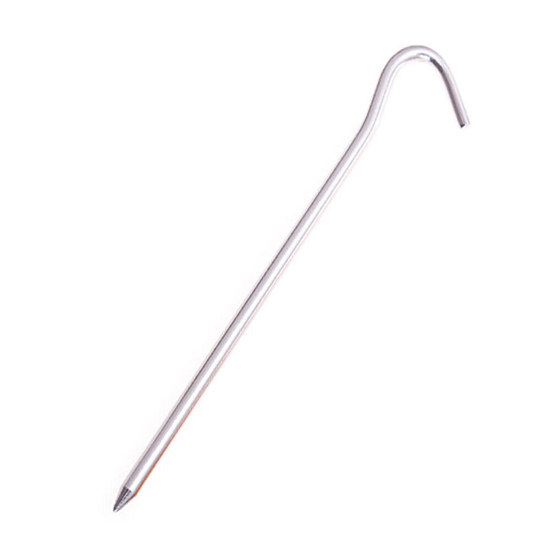 4pcs Garden Stakes with Hooks Awning Canopy Tent Nails for Hammock Awning Can