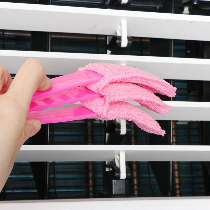 Duster Microfiber Household Removable Venetian Window Blind Cleaner Brush Clip