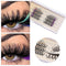 Volume Segment Eyelashes V-shape Cluster Lashes Individual False Eyelashes Blue