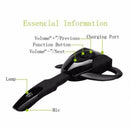 1x Business Bluetooth Earphone Wireless Stereo Headset Micphone Headphones U9A9