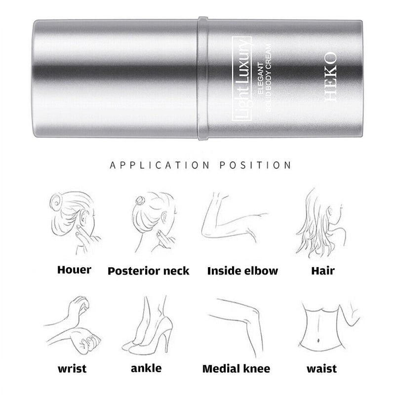 Solid Perfume Women Men Solid Balm Mild Long Lasting Aroma Deodorant Fragranc