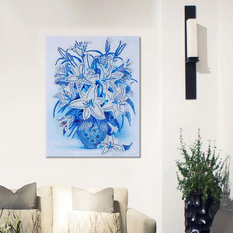 JUNERAIN 5D DIY Full Drill Diamond Painting Cross Stitch Embroidery Mosaic Dz128