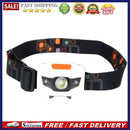300LM Mini Super Bright Headlight R3 + 2 LED 4 mode white orange