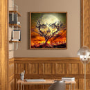 5D DIY Moon Dead Tree Full Square Diamond Painting Abstract Picture Wall Art Kit