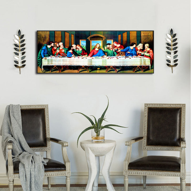 5D DIY Full Drill Diamond Painting The Last Supper Cross Stitch Embroidery
