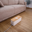 Data Cable Storage Box Organizer Electric Charger Wire Management Container