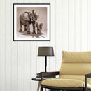 5D DIY Full Drill Diamond Painting Elephant Cross Stitch Mosaic Craft Kits De