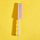 Women Hair Brush Scalp Massage Designed Anti-static Eight Claw Comb (Pink) Newly