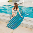 Pool Floats Bed Mattress Inflatable Water Hammock Lounger for Adults (Blue)