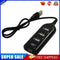 4 Port USB 2.0 Hub w/ 1.6-Foot Cable for PC Flash Drive Mobile HDD (Black)