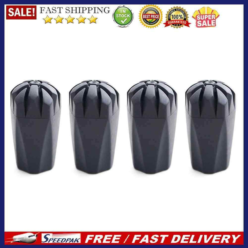 4pcs Trekking Pole Walk Stick Cane Climb Outdoor Camping Protector Cap Tip