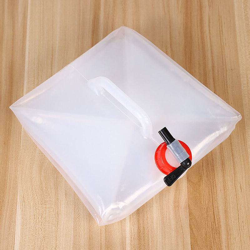 Collapsible Water Storage Container Drinking Bag for Hiking Fishing (10L) Newly
