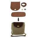 Bag Knitting Set PU Leather Purse Making Accessories DIY Knitting Hook Bags
