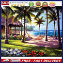 (DE0361) 5D DIY Full Drill Diamond Painting Seascape Cross Stitch Embroidery Mos
