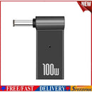 PD PC Power Charger Adapter USB Type-C Female to DC Male Plug 5.5x2.1mm)