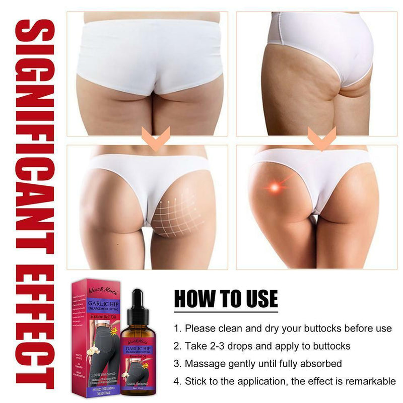 Hip Lifting Buttocks Enhancement Massage Oil Essential Oil Sexy Lady Hip Lift Up