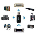 3.5mm AUX To USB Wireless Bluetooth Audio Stereo Car Receiver Hot Adapter U8M7