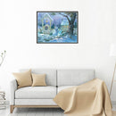 Santa Snow Man Christmas 5D Diamond Painting Needlework Embroidery Cross Stitch