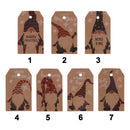 Santa Claus Kraft Paper Kraft Tag Gift Wrapping Hang Tags Christmas Labels