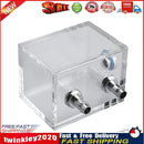 Water Tank for PC Water Cooling System with 2pcs Tube Connecters 1pc Block Newly