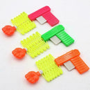 Kids Retractable Elastic Fist Shooter Gun Telescopic Toys Novelty Trick Gag R2S3