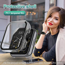 Watch Protect Cover+Screen Film for Realme Watch 2 Pro (Transparent White) Newly