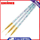 Handheld Nail Tips Carved Pens Drawing Dotting Carved Manicure Pencil Household