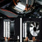 CR1200E 2 Heat Pipe CPU Cooler RGB 3Pin Cooling Fans Heatsink Light Fan Radiator