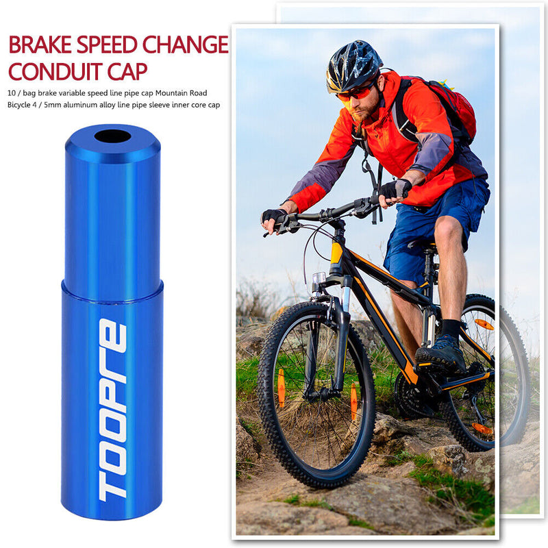 Aluminum Alloy Bicycle Brake Derailleur Shift Inner Wire Tip Cycling Accessor