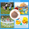 #A 6/8pcs Water Fight Balls Reusable Water Splash Balloons Pool Beach Game Toys