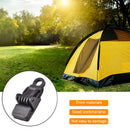 Tarpaulin Tent Clamp Fix Buckle Outdoor Camping Awning Windproof Rope Clip