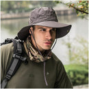 Neck Face Cotton Flap Cap Sun Cap Fisherman's Hat Hiking Cap Fishing Hat