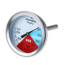 2-2" 475 RWB BBQ CHARCOAL GRILL WOOD SMOKER OVEN PIT TEMP GAUGE THERMOMETER