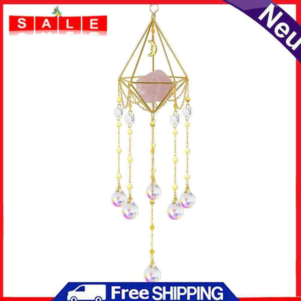 Crystal Ball Windchime Ornaments Star Pendant Hanging Drop Window During Crafts