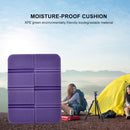 Camping Cushion Seat Foldable XPE Foam Pad Waterproof for Picnic (Purple) Newly