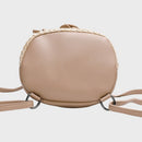 Straw Woven Backpack Women Summer Beach Fashion Travel Drawstring Shoulder Bags