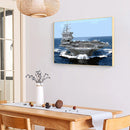 Oil Paint by Numbers Spaceship Canvas Artwork Living Room Picture Art Decoration
