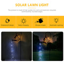 LED Kettle Solar Light Metal Watering Can Fairy String Lamp Garden Decor Newly